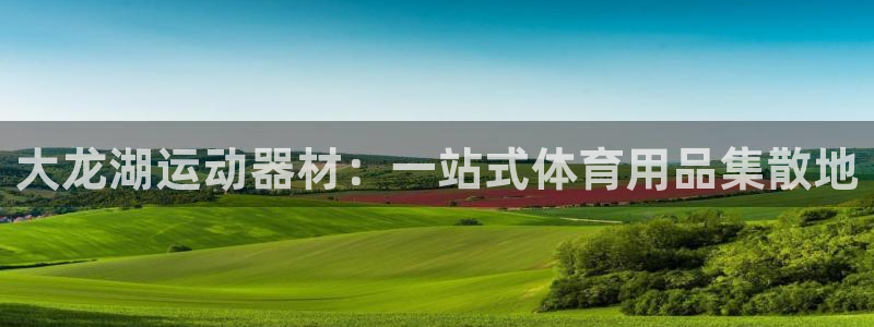 凯捷体育娱乐是那个系列的台子:大龙湖运动器材:一站式体育用品